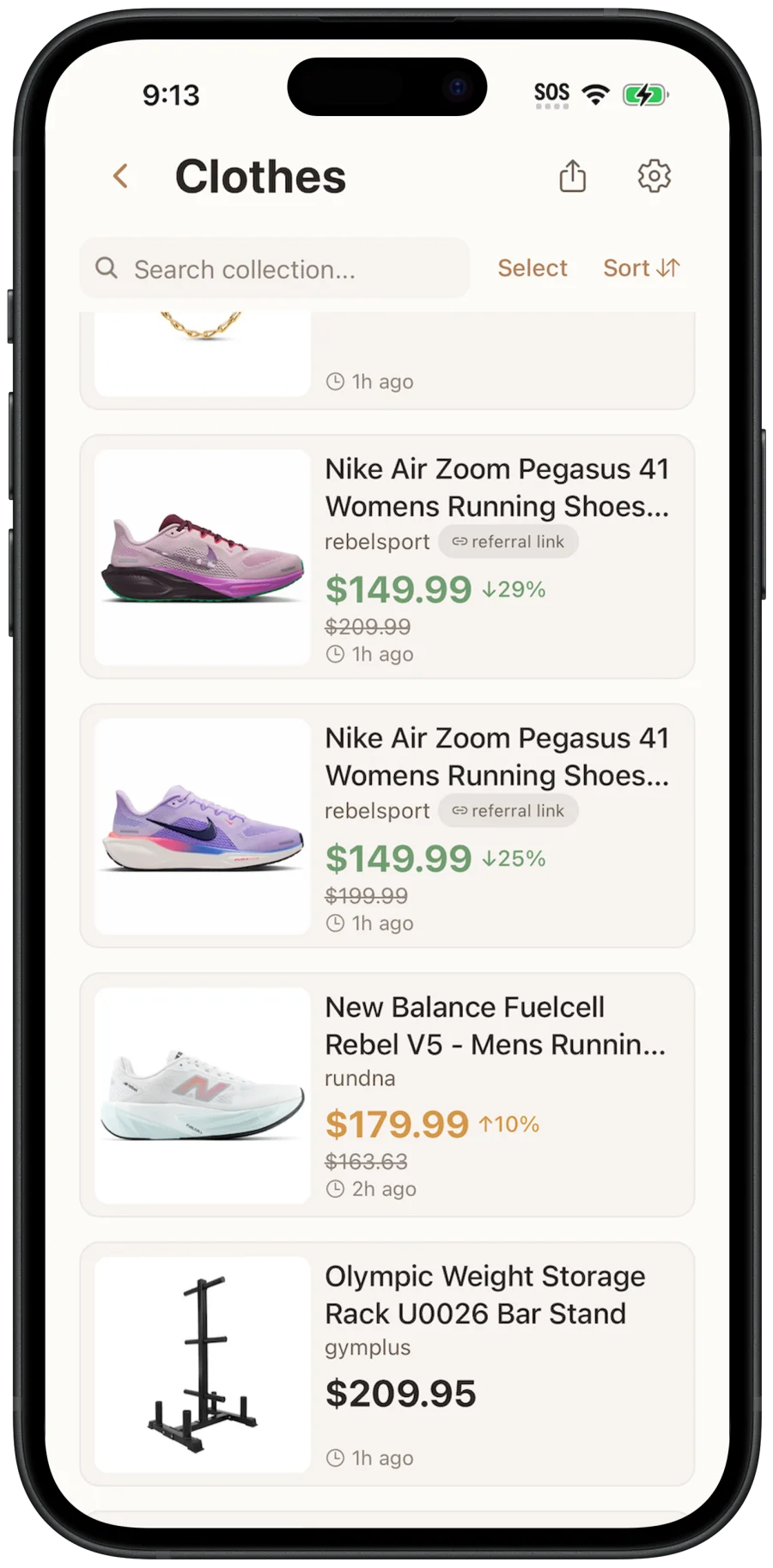 Perchd Collection View