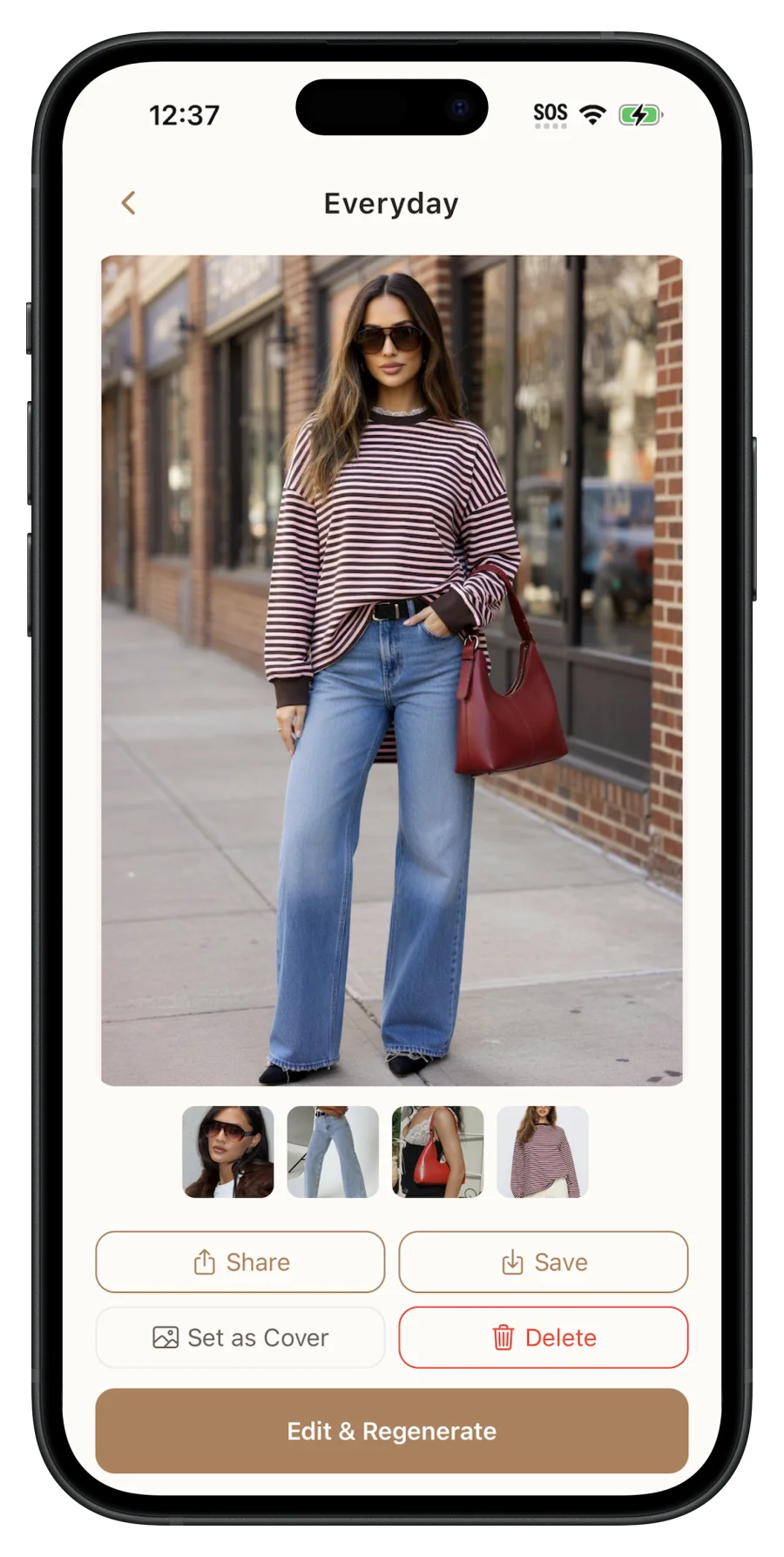 Perchd generated outfit